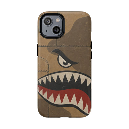 K-Factor Supply Co Warhawk (Desert Shark) Tough Magnetic iPhone Case iPhone 14