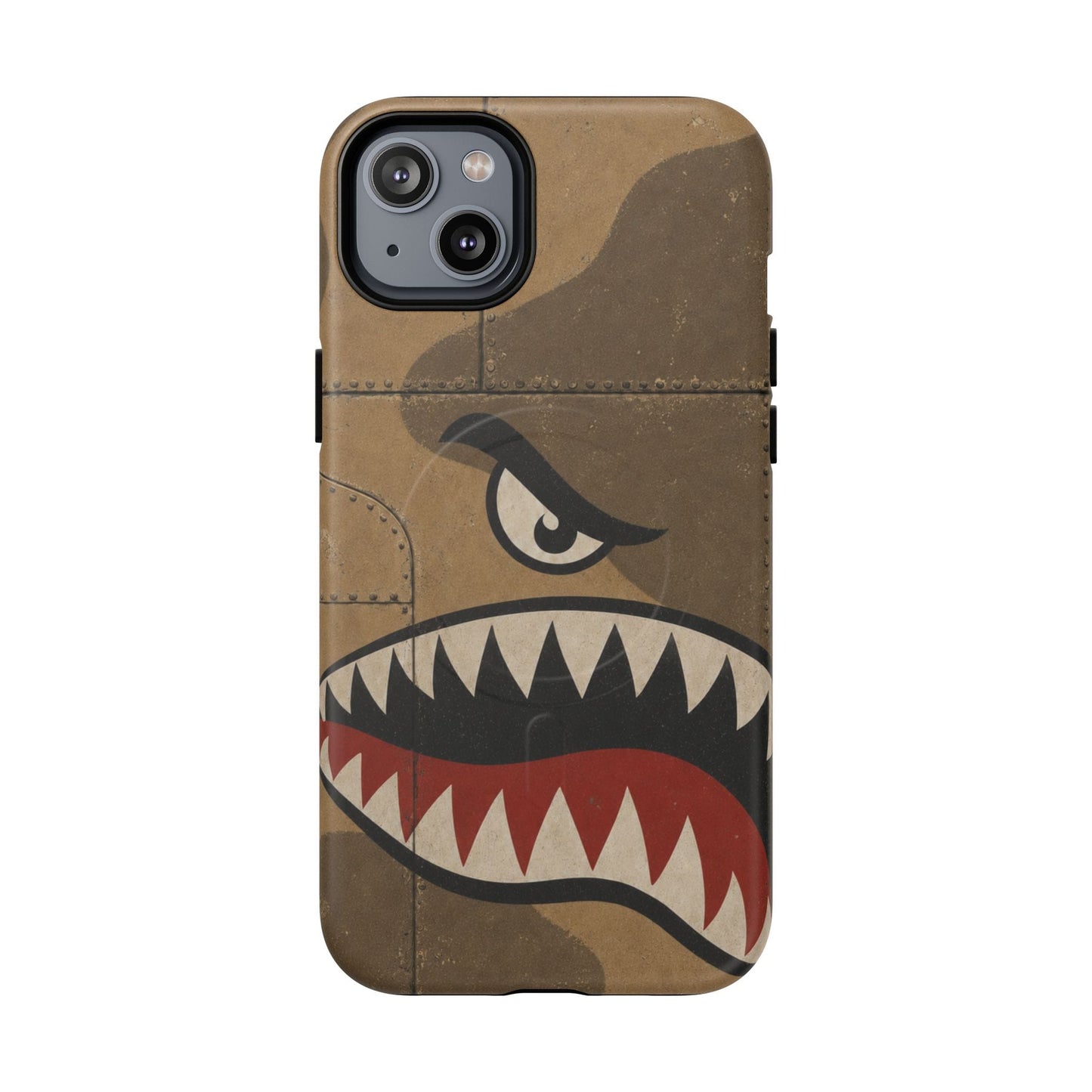 K-Factor Supply Co Warhawk (Desert Shark) Tough Magnetic iPhone Case iPhone 14 Plus