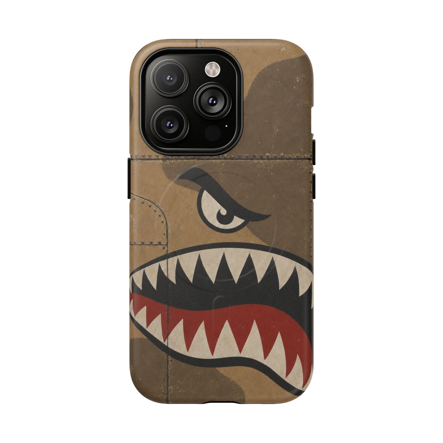 K-Factor Supply Co Warhawk (Desert Shark) Tough Magnetic iPhone Case iPhone 14 Pro