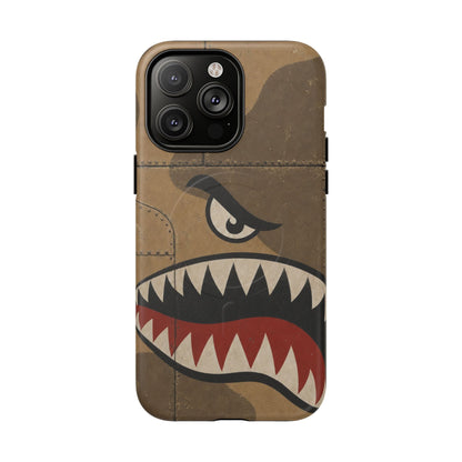 K-Factor Supply Co Warhawk (Desert Shark) Tough Magnetic iPhone Case iPhone 14 Pro Max