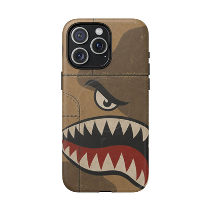 K-Factor Supply Co Warhawk (Desert Shark) Tough Magnetic iPhone Case iPhone 15 Pro Max