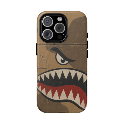 K-Factor Supply Co Warhawk (Desert Shark) Tough Magnetic iPhone Case iPhone 16 Pro