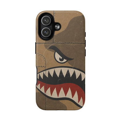 K-Factor Supply Co Warhawk (Desert Shark) Tough Magnetic iPhone Case iPhone 17
