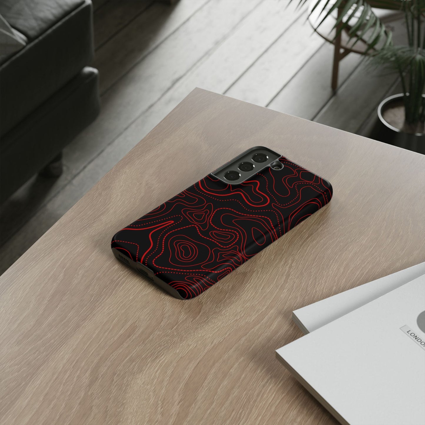 K-Factor Supply Co Widow Topo Tough Android Case