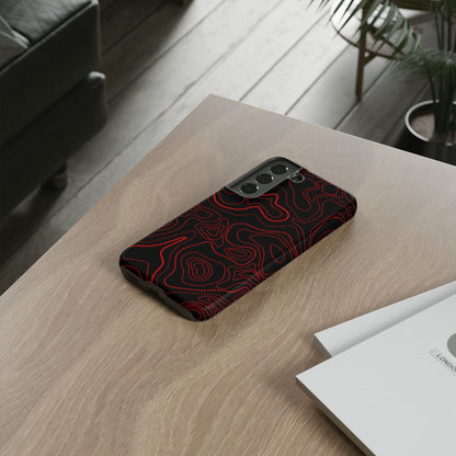 K-Factor Supply Co Widow Topo Tough Android Case