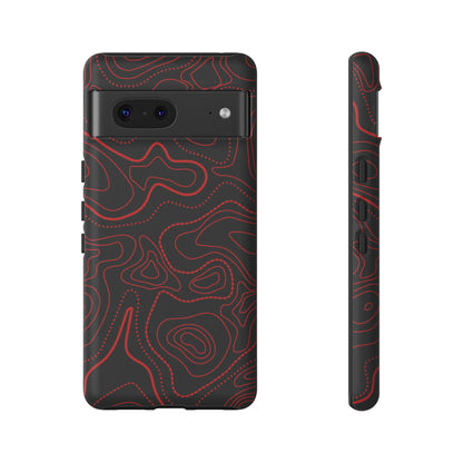 K-Factor Supply Co Widow Topo Tough Android Case Google Pixel 7