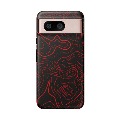 K-Factor Supply Co Widow Topo Tough Android Case Google Pixel 8