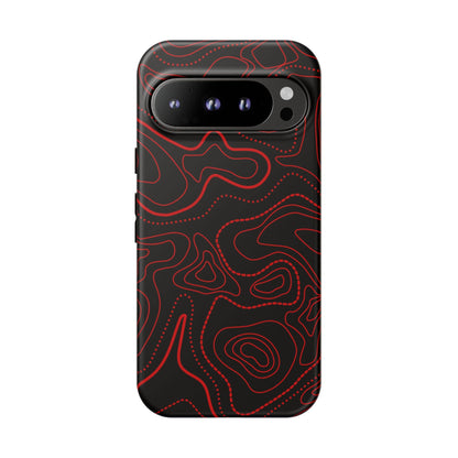K-Factor Supply Co Widow Topo Tough Android Case Google Pixel 9 Pro