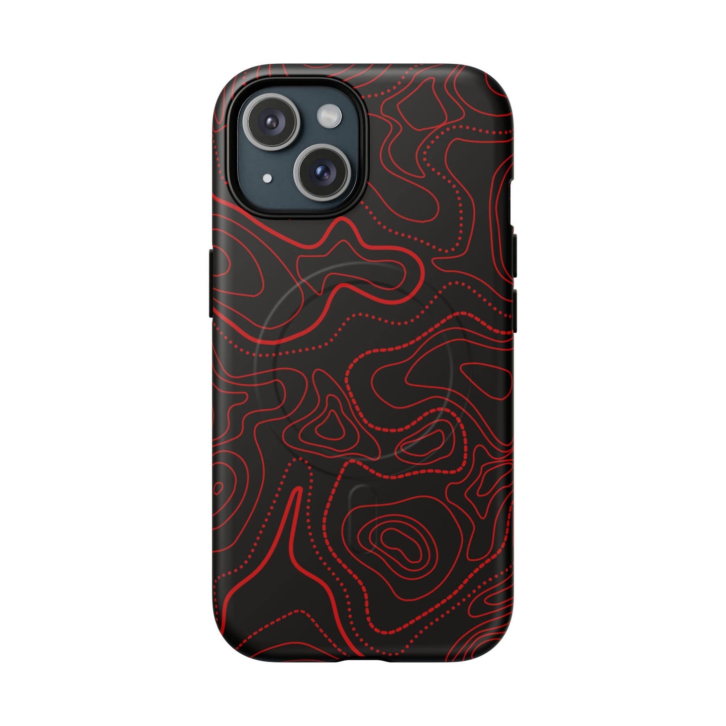 K-Factor Supply Co Widow Topo Tough Magnetic iPhone Case iPhone 15