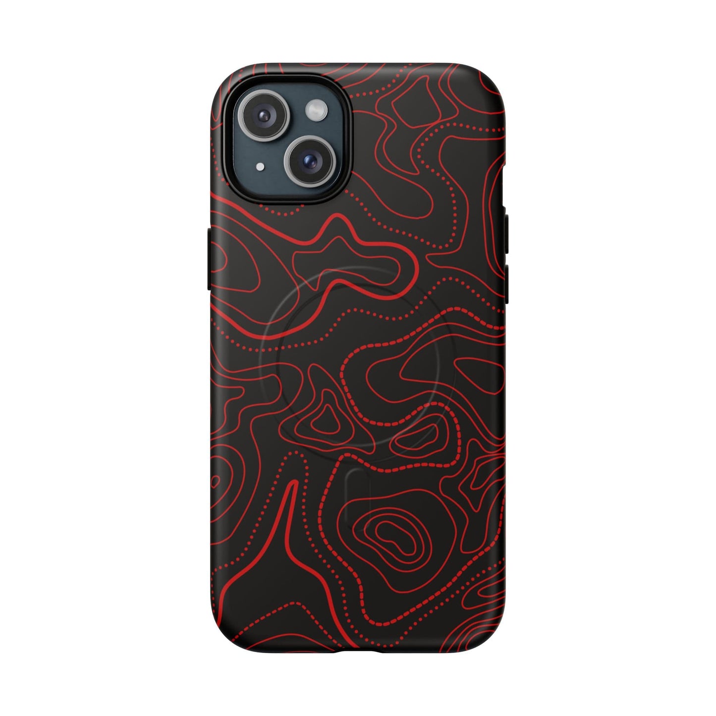 K-Factor Supply Co Widow Topo Tough Magnetic iPhone Case iPhone 15 Plus