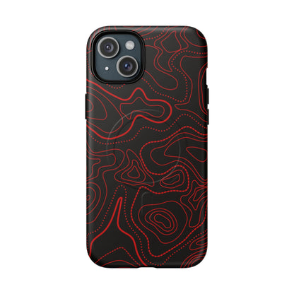 K-Factor Supply Co Widow Topo Tough Magnetic iPhone Case iPhone 15 Plus