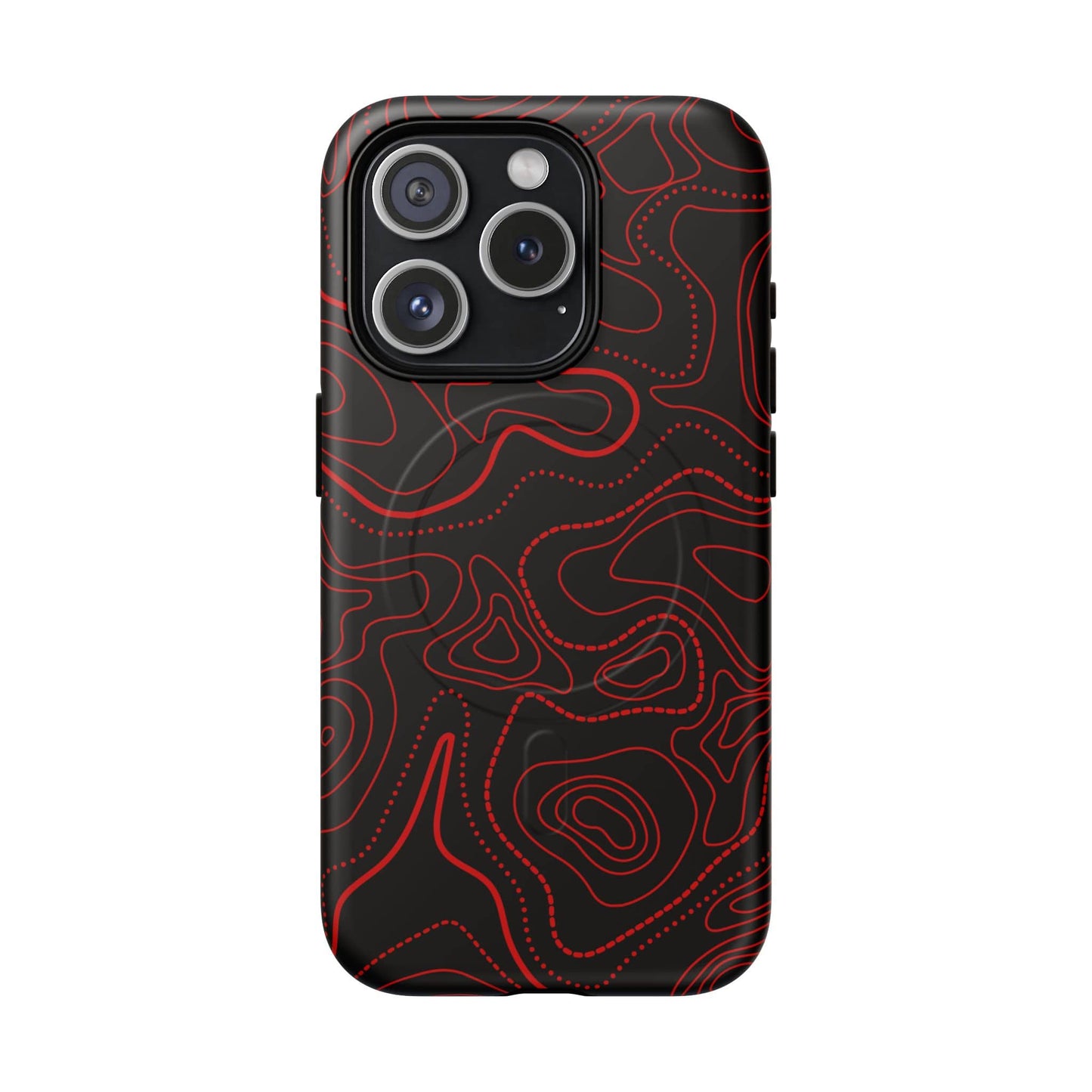 K-Factor Supply Co Widow Topo Tough Magnetic iPhone Case iPhone 15 Pro