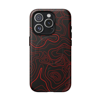 K-Factor Supply Co Widow Topo Tough Magnetic iPhone Case iPhone 15 Pro