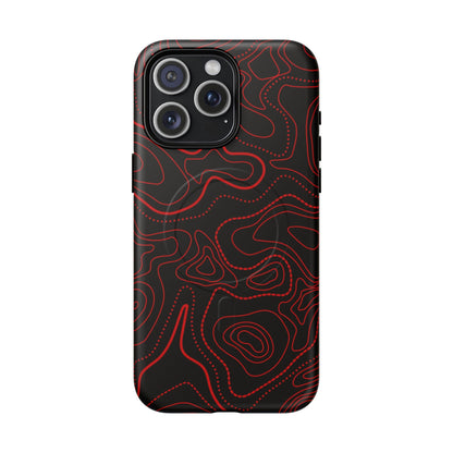 K-Factor Supply Co Widow Topo Tough Magnetic iPhone Case iPhone 15 Pro Max