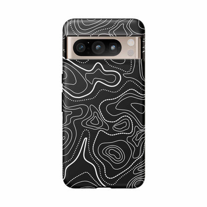 K-Factor Supply Co Zero Dark Topo Tough Android Case Google Pixel 8 Pro