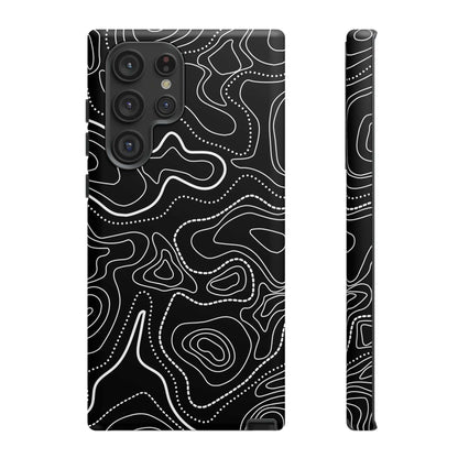K-Factor Supply Co Zero Dark Topo Tough Android Case Samsung Galaxy S22 Ultra