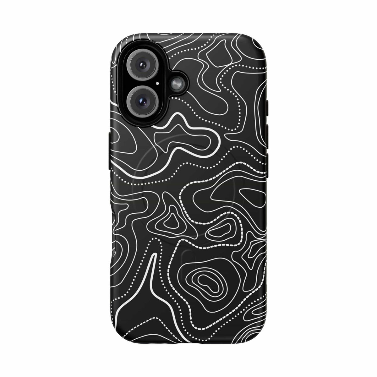 K-Factor Supply Co Zero Dark Topo Tough Magnetic iPhone Case iPhone 16 / Matte