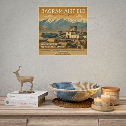 K-Factor Supply Co Bagram Travel Poster
