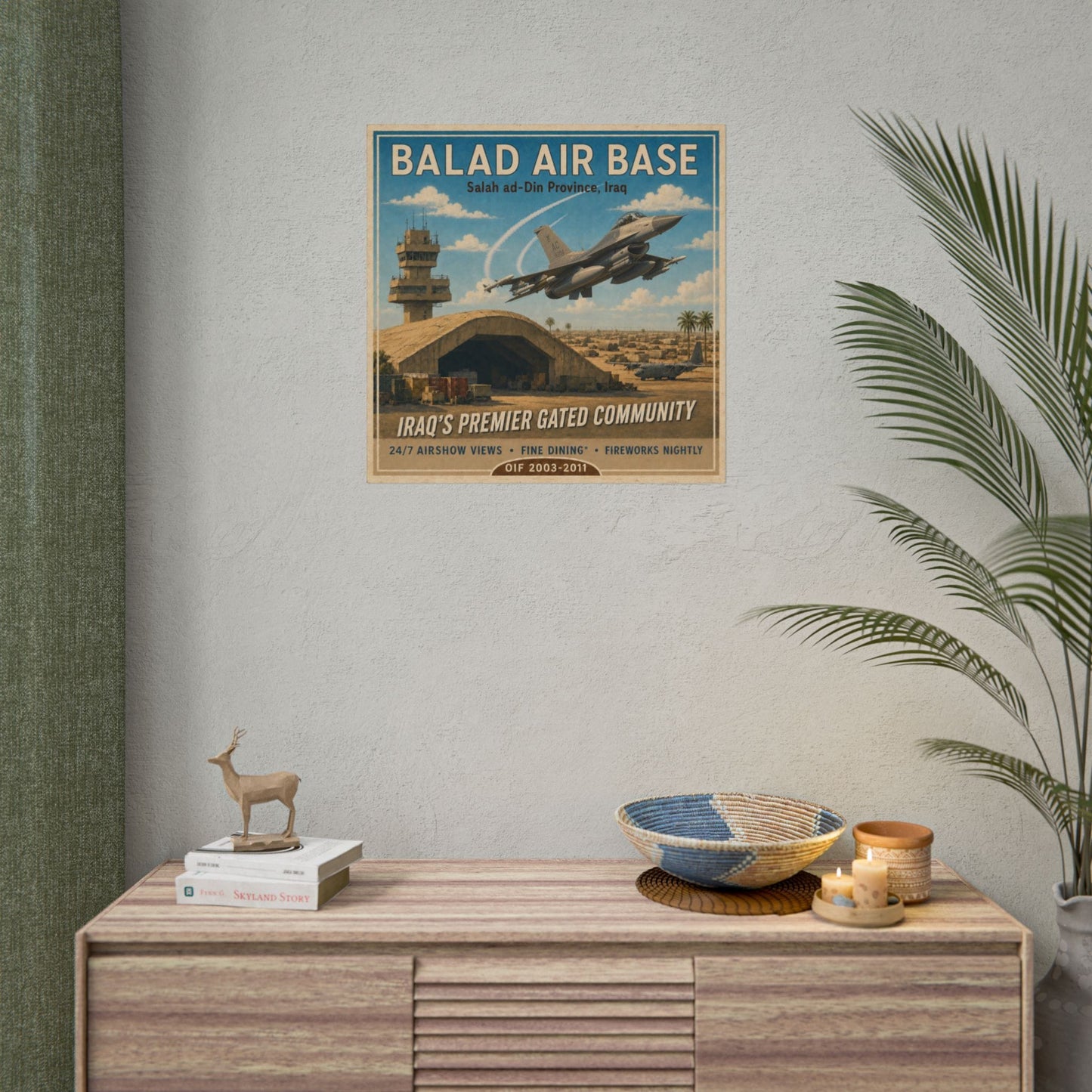K-Factor Supply Co Balad Travel Poster 24'' x 24"
