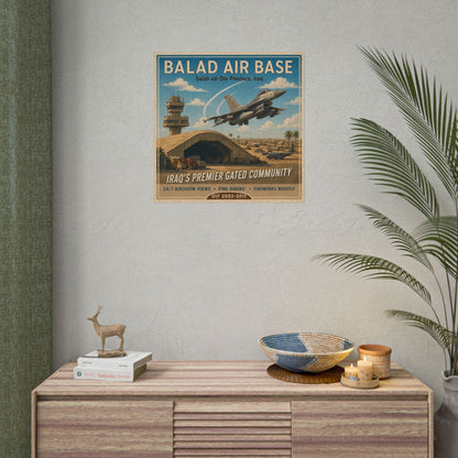 K-Factor Supply Co Balad Travel Poster 24'' x 24"