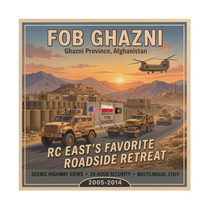 K-Factor Supply Co FOB Ghazni Travel Poster