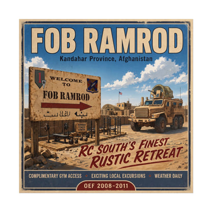K-Factor Supply Co FOB Ramrod Travel Poster