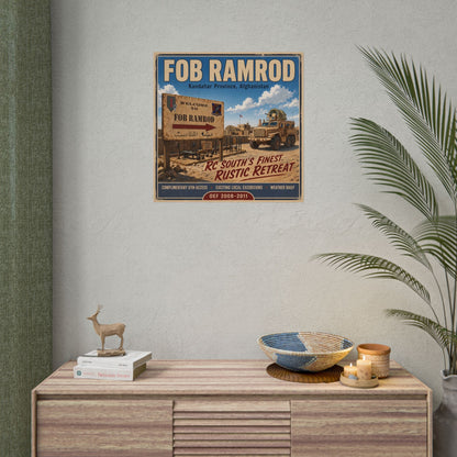 K-Factor Supply Co FOB Ramrod Travel Poster 24'' x 24"