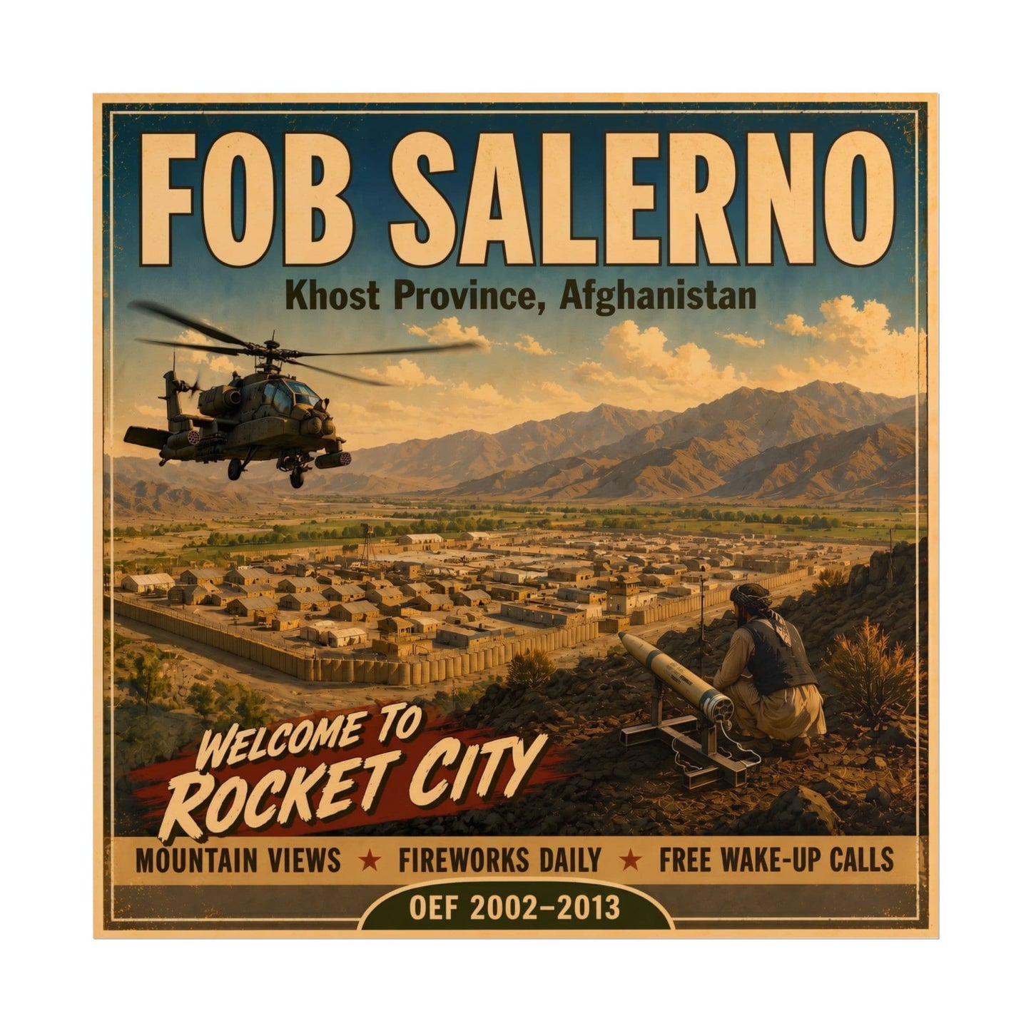 K-Factor Supply Co FOB Salerno Travel Poster