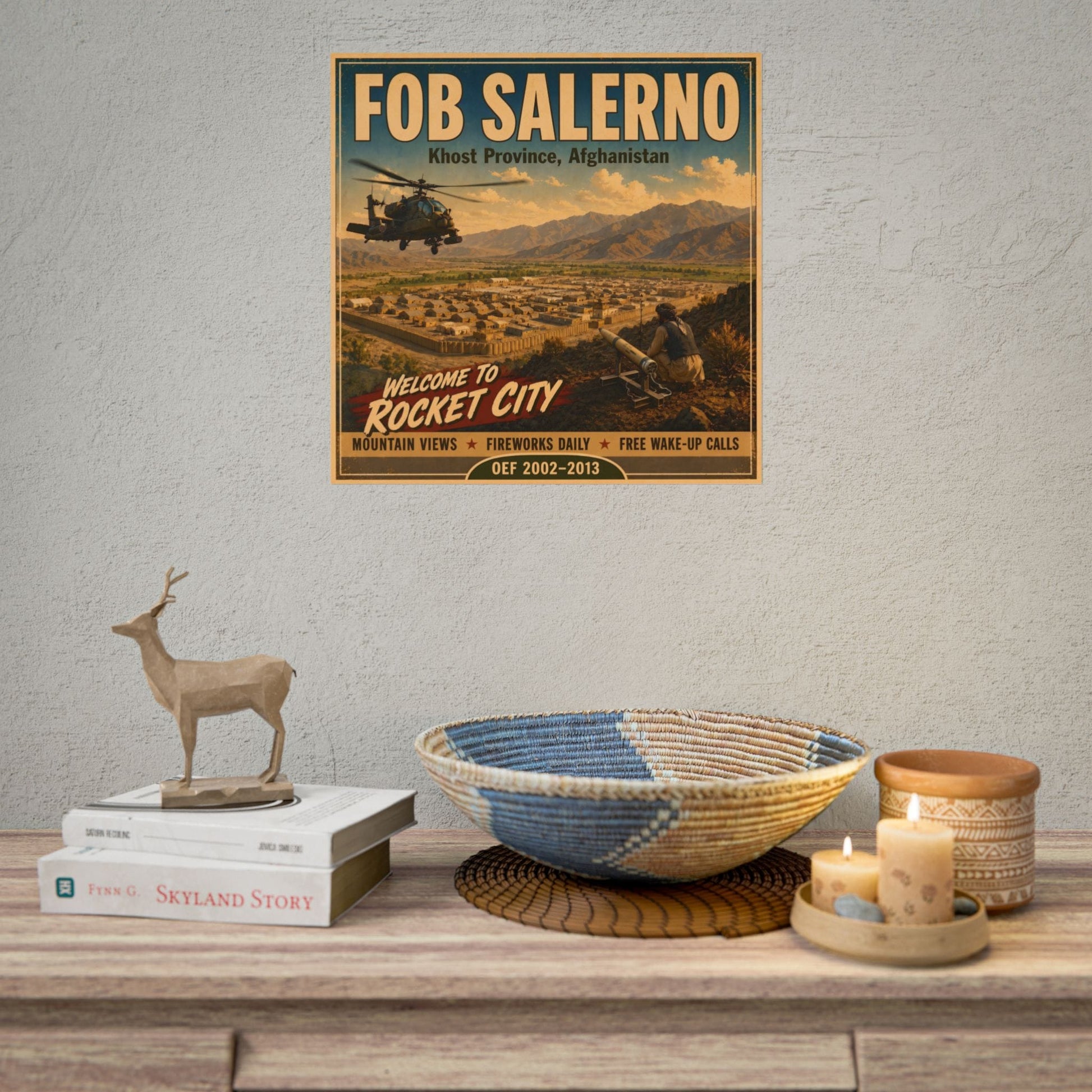 K-Factor Supply Co FOB Salerno Travel Poster