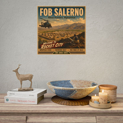 K-Factor Supply Co FOB Salerno Travel Poster
