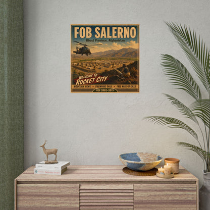 K-Factor Supply Co FOB Salerno Travel Poster 24'' x 24" / Semi Glossy