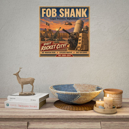 K-Factor Supply Co FOB Shank Travel Poster