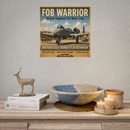 K-Factor Supply Co FOB Warrior (Kirkuk) Travel Poster
