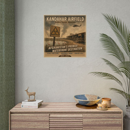 K-Factor Supply Co Kandahar Travel Poster 24'' x 24" / Semi Glossy