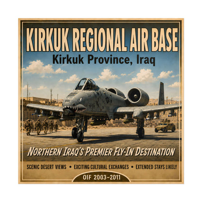 K-Factor Supply Co Kirkuk (KRAB) Travel Poster