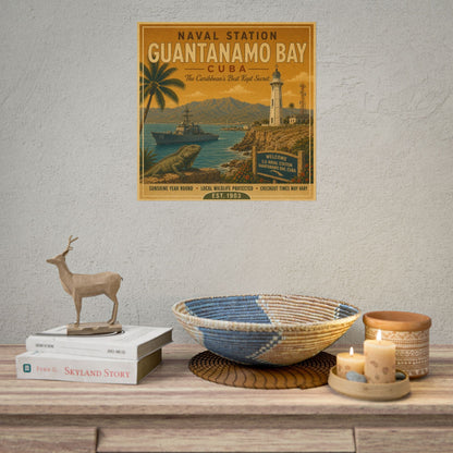 K-Factor Supply Co NSGB Cuba Travel Poster