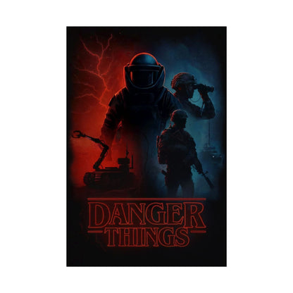 K-Factor Supply Co Poster: Danger Things 16″ x 24″ (Vertical)