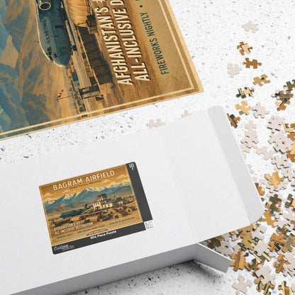 K-Factor Supply Co Bagram Travel Jigsaw Puzzle (110, 252, 520, 1014-piece)