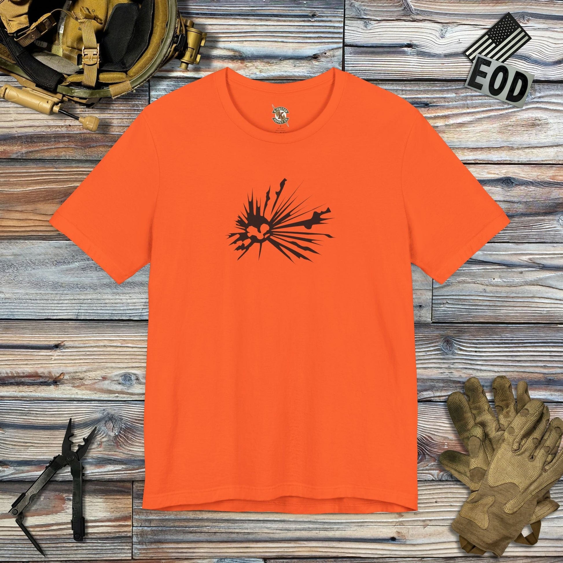 K-Factor Supply Co 1.1 Blast T-Shirt Orange / S