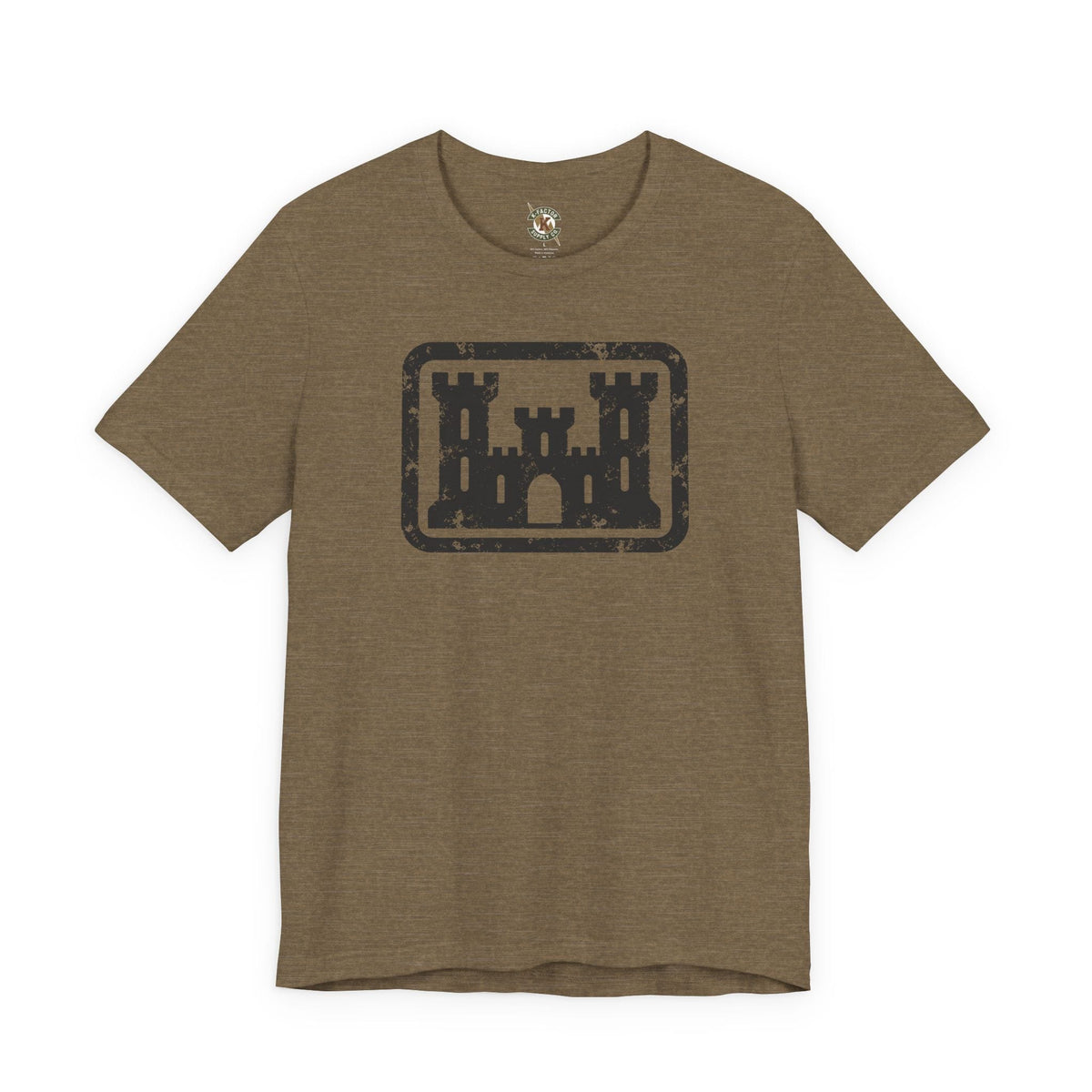 K-Factor Supply Co 12B Castle Mk 1 Mod 0 T-Shirt Heather Olive / S