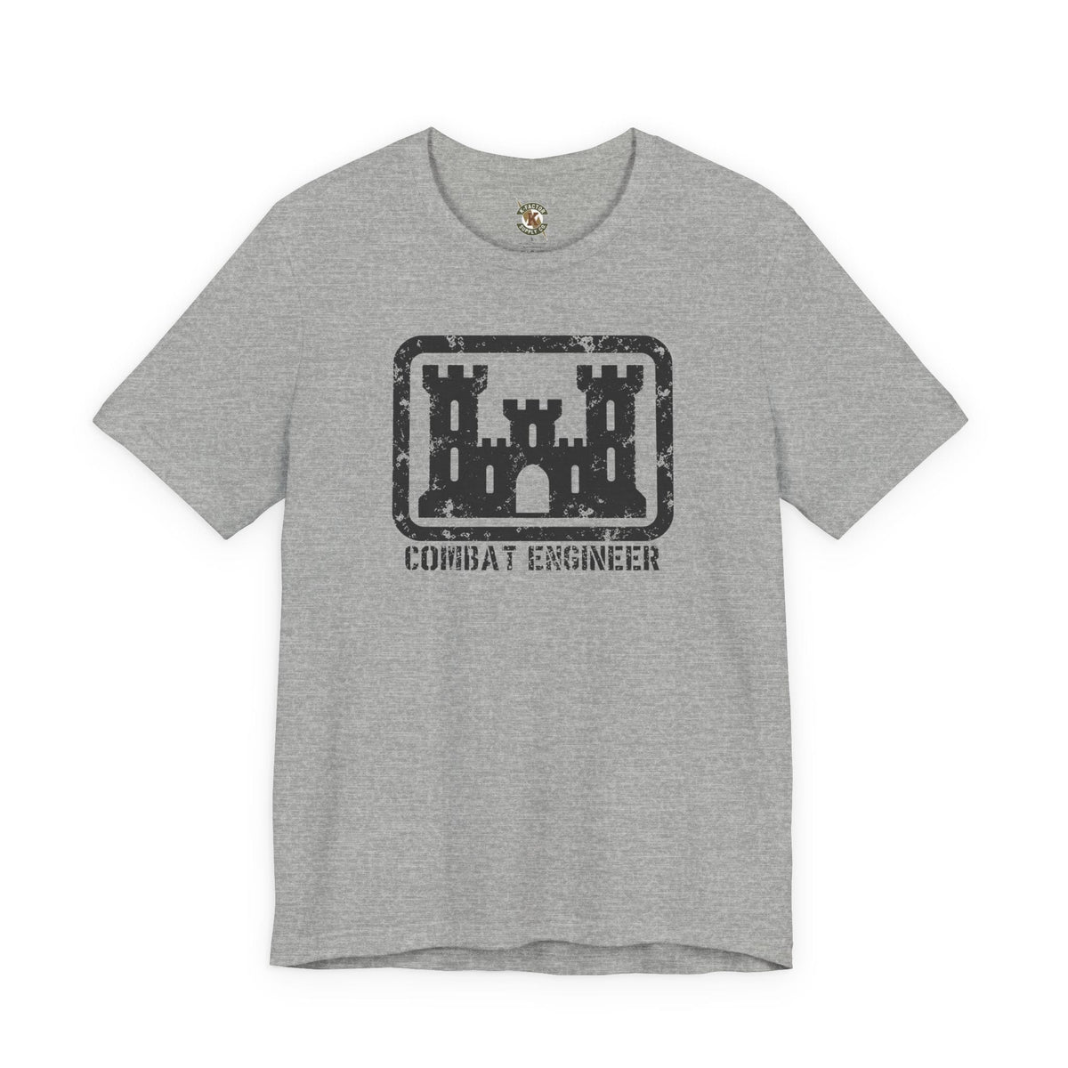 K-Factor Supply Co 12B Castle Mk 1 Mod 2 T-Shirt Athletic Heather / S