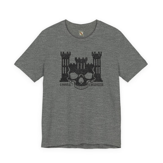K-Factor Supply Co 12B Skull Castle Mk 2 T-Shirt Deep Heather / S