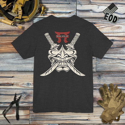 K-Factor Supply Co 21 EN BN Rak Solid (Back Print) T-Shirt
