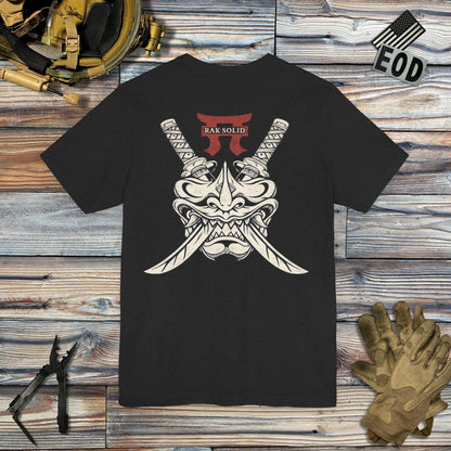 K-Factor Supply Co 21 EN BN Rak Solid (Back Print) T-Shirt