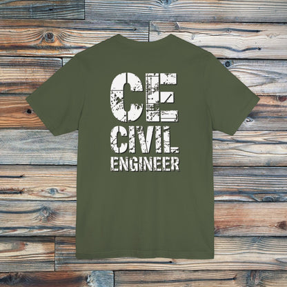 K-Factor Supply Co 433 CES “Engineer” T-Shirt Military Green / S