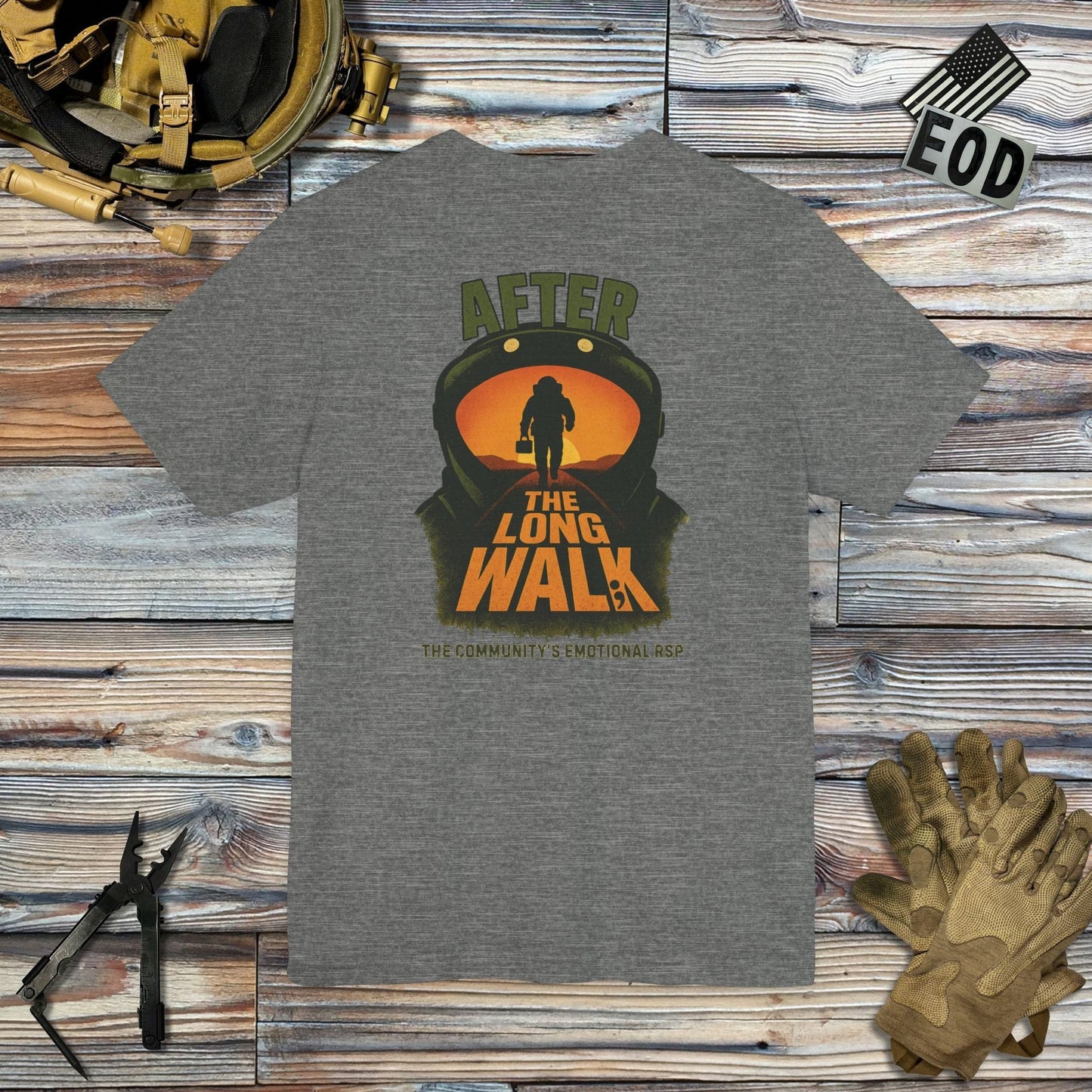 K-Factor Supply Co After the Long Walk (Back Print) T-Shirt