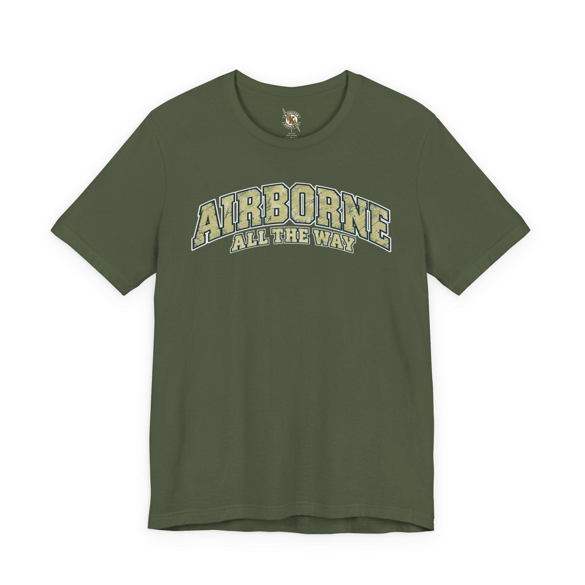 K-Factor Supply Co Airborne ATW T-Shirt Military Green / S