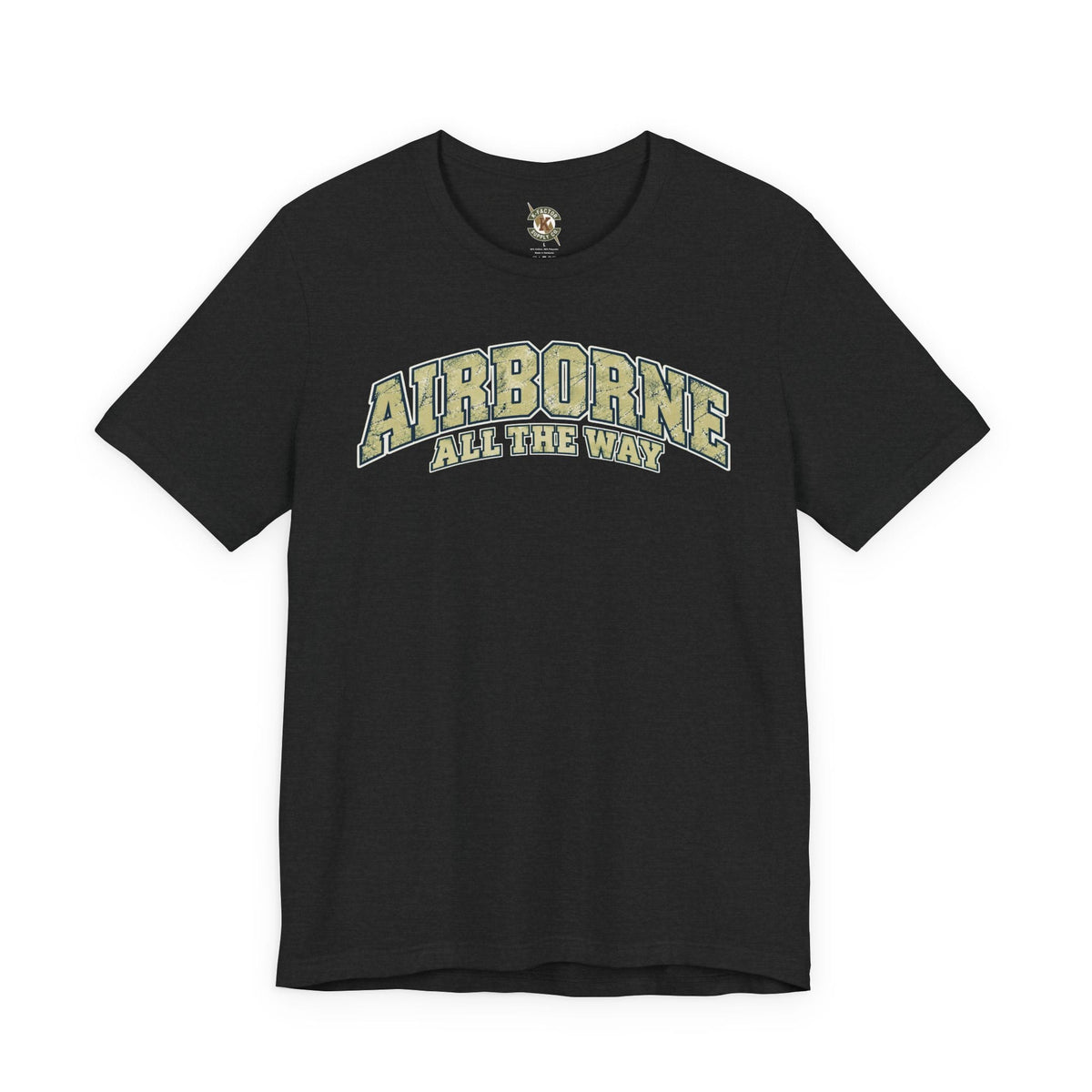 K-Factor Supply Co Airborne ATW T-Shirt Solid Black Blend / S
