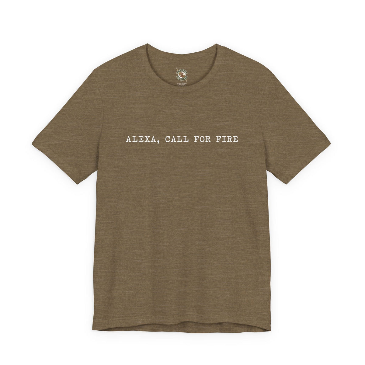 K-Factor Supply Co Alexa Mk 1 Mod 0 T-Shirt Heather Olive / S