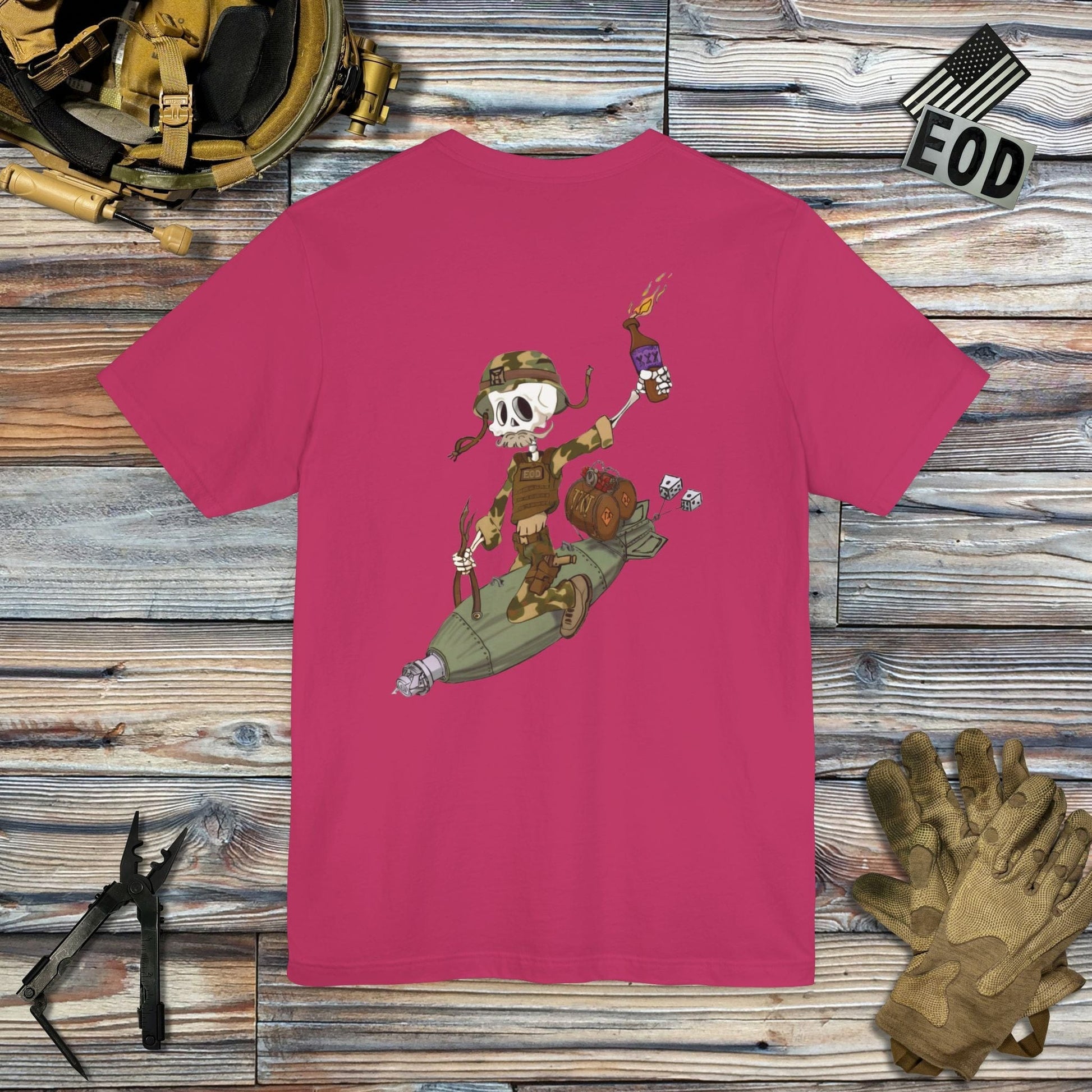 K-Factor Supply Co All the Way Down (Back Print) T-Shirt